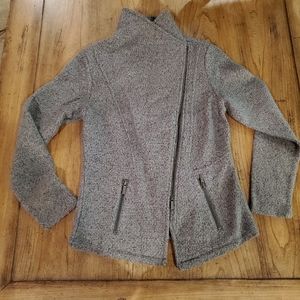 Halogen cross body zip jacket